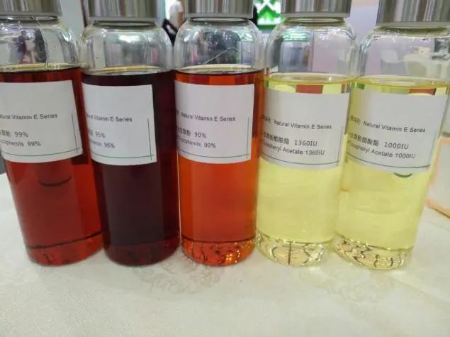 Mixed tocopherol powder