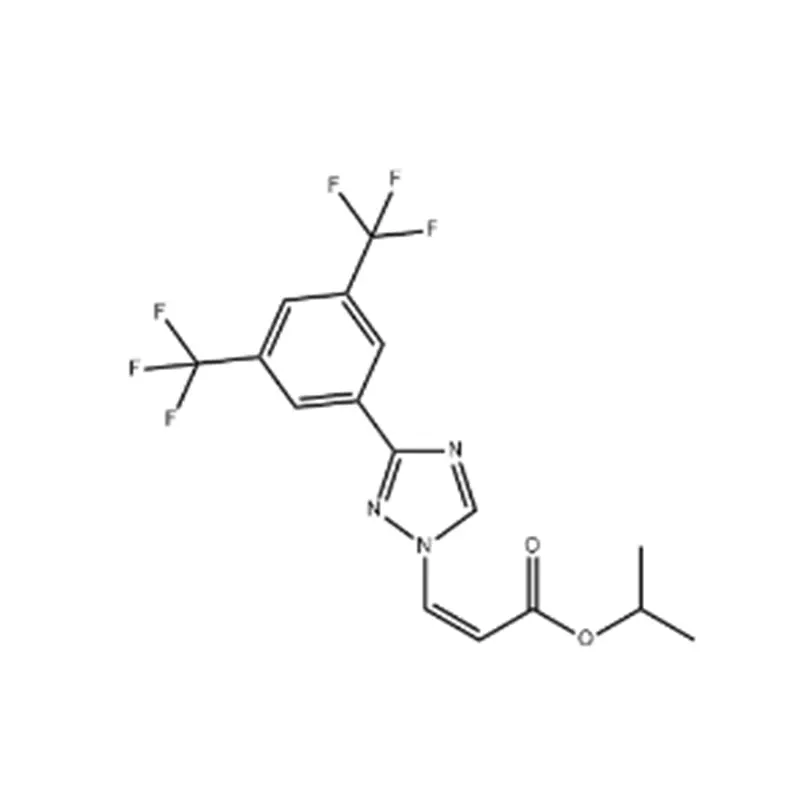 (Z) -3- (3- (3,5-bis (trifluoromethyl) phenyl) -1H-1,2,4-triazol-1-yl) isopropyl acrylate CAS No. 1333152-22-9